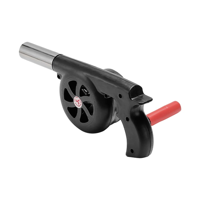 EGNMCR Handheld Barbecue Fans, Portable Barbecue Fans With Manual Processing Speed Control And Metal Fan Blades, Outdoor Barbecue Fire Box, Camping And Hiking Picnics Hand operated blower