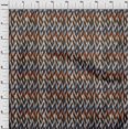 thumbnail image 3 of oneOone Cotton Flex Fabric Chevron Ikat Fabric Prints By Yard 40 Inch Wide, 3 of 4