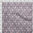 thumbnail image 4 of oneOone Viscose Chiffon Medium Pink Fabric Tropical Sewing Craft Projects Fabric Prints By Yard 42 Inch Wide, 4 of 5