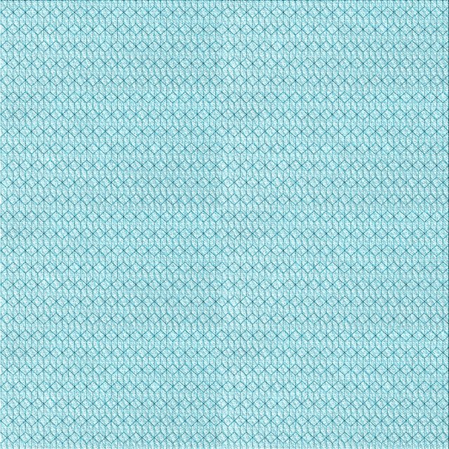 Ahgly Company Machine Washable Indoor Square Transitional Electric Blue Area Rugs, 4' Square