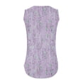 thumbnail image 4 of Birdeem Womens Print Tank Tops V-Neck Basic Casual Flowy Summer Sleeveless T-Shirt, 4 of 12