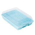 thumbnail image 2 of Shoe Storage Box under $5! CQCYD Transparent Shoe Storage Box, Stackable Shoe Organizer with Vent Holes, Clear Plastic Shoe Cabinet for Closet Shelving, Thickened Shoe Box, 2 of 3