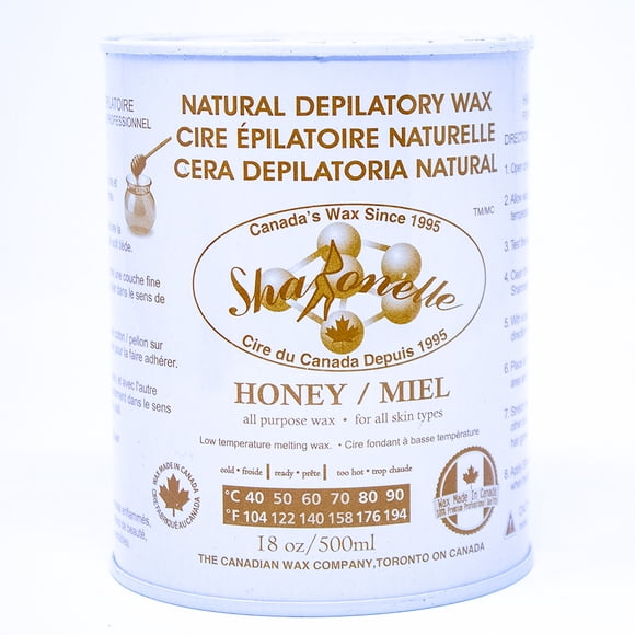 Spa Ronelle Cire Dépilatoire Naturelle, Miel, 18 Oz