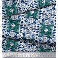 thumbnail image 3 of Soimoi Viscose Chiffon Fabric Check & Geometric Print Fabric by The Yard 42 Inch Wide, 3 of 5
