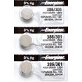 thumbnail image 1 of 3 x Energizer 386 Watch Batteries, SR43W or 301 Battery, 1 of 1