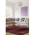 thumbnail image 1 of ECARPETGALLERY Timeless Dark Brown Rug 5'3" x 8'0", 1 of 9