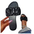 thumbnail image 3 of LSLJS Sandales Plates d'Été pour Femmes à Enfiler Ouvertes Respirantes, Chaussons pour Femmes, 3 of 3