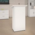thumbnail image 3 of Bush Business Furniture Lecturn Podium, 24W x 48H, White, 3 of 7