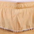 thumbnail image 4 of EGNMCR Defend Slip Bed Skirt Elastic Pleated Bed Skirt Elastic Drooping Bed Skirt Hotel Style Bed Skirt Suitable For Home Hotel Spring Mattress Polyester Bed Skirt, 4 of 6