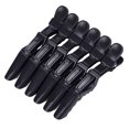 thumbnail image 1 of Salon Hair Styling Clips 6 Pack Strong Hold Barrettes For Precise Sectioning And Styling, 1 of 3