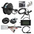 thumbnail image 4 of Rear Wheel Hub Motor Kit, Noiseless Operation 48V 250W 25-28km/h Electric Bike Conversion Kit 29-31.2 N.M With 15A Controller For Electric Vehicle For 27.5 Inch Rim Spokes, 4 of 8