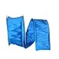 thumbnail image 3 of Reliant Ribbon 92975W-050-40H 20.5 Po 20 Yards Dupioni Supreme Wired Edge Ribbon, Royal, 3 of 3