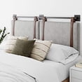 thumbnail image 1 of Nathan James Harlow Wall Mount Headboard, Queen, Gray, 1 of 5