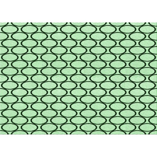 Ahgly Tapis Rectangulaire Lavable en Machine Intérieur Vert Menthe, 8 Pieds x 10 Pieds