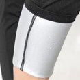 thumbnail image 2 of Women Body Shaper Short Sleeve Sweat Suit Waist Trainer Workout, 2 of 8