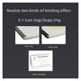 thumbnail image 3 of 34 Hole Binding Machine Square Hole/round Hole S303/SY303 Punching Machine 3:1 Double Coil Binding Machine, 3 of 6