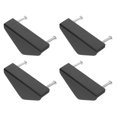 thumbnail image 3 of Shisuyan 4 Pcs Poignées de Tiroir Triangle Poignées d'Armoire en Forme de Triangle Poignées de Commode en Aluminium, 3 of 8