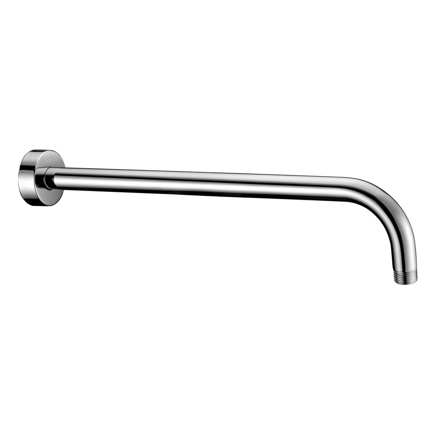 Bras de douche mural akuaplus® d'un longueur 16-1/2 po x filetage mâle 1/2 po avec bride.