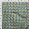 thumbnail image 4 of oneOone Tissu Velours Bleu Abstrait Matériel de Couture Imprimé Tissu au Mètre 58 Pouces de Large, 4 of 5