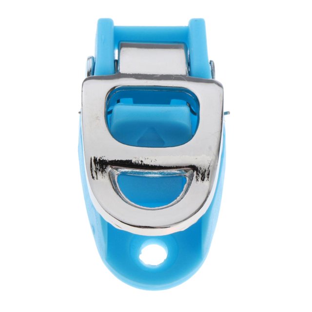 Boucle de Patinage Fermeture de Botte pour Patins à Roulettes Pièces de Rechange pour Patins à Roulettes - Bleu, 4,5x2 cm
