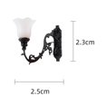 thumbnail image 4 of Échelle Murale de Chemin de Fer Suspendue 5x pour Micro-Paysage Jardin Féerique Noir, 4 of 8