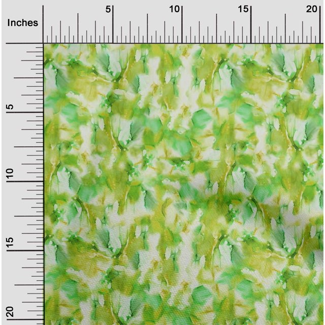 oneOone Cotton Poplin Fabric Texture Watercolor Print Fabric BTY 56 Inch Wide
