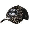 thumbnail image 1 of Batman 800087-Medium-Large-Medium-Large Batman New Era Laser Etched All Over Logos 39Thirty Hat - Medium & Large, 1 of 5