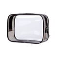 thumbnail image 1 of RKSTN Cosmetic Bags Transparent Large Capacity Cosmetic Travel Storage Bag, Plastic Zipper Wash Bag, 1 of 2