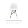 thumbnail image 1 of Chaise Eiffel Kids pieds en bois rose, 1 of 2