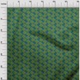 thumbnail image 2 of oneOone Viscose Jersey Fabric Fish Block Print Fabric BTY 60 Inch Wide, 2 of 5