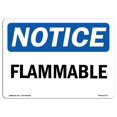 thumbnail image 1 of SignMission OS-NS-A-1218-L-12777 Panneau d'Avis OSHA 12 x 18 Po - Inflammable, 1 of 1