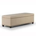 thumbnail image 1 of WyndenHall Stanford Large Rectangular Storage Ottoman Bench, 1 of 8