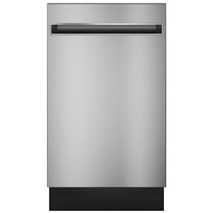 GE ProfileTM 18" Lave-vaisselle intégré en acier inoxydable - PDT145SSLSS