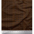 thumbnail image 2 of Soimoi Cotton Duck Fabric Stripe & Aztec Panel Print Fabric by The Yard 56 Inch Wide, 2 of 3