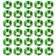 thumbnail image 1 of Unique Bargains Lot de 30 Rondelles à Encastrer M4 en Alliage d'Aluminium Anodisé pour Finition, Vert, 1 of 4