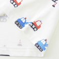 thumbnail image 4 of 2025 2-8 Ans Garçons Filles Pull Vêtements d'Automne Tendance Manches Longues Col Rond Blanc, 4 of 6