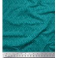 thumbnail image 1 of Soimoi Green Rayon Fabric Brush Stroke Abstract Print Fabric by Yard 42 Inch Wide, 1 of 3