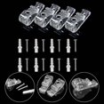 thumbnail image 3 of 4PCS Child Safety Blind Clip Hooks for Curtain Vertical Roman Shades Chain, 3 of 8