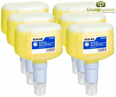 Ecolab Gentle Foam Hand Soap NEX 750 ML/1.5 LBS (6/Case) - Green