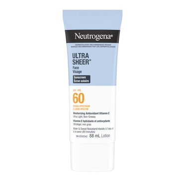 Neutrogena Ultra Sheer Face Sunscreen SPF 60 88 mL