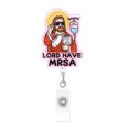 thumbnail image 2 of EGNMCR Home Decor, Room Decor, Wall Decor Automatic Retractable Badge Clip P lastic badge clip, 2 of 6