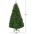 thumbnail image 2 of Costway 5Ft Pre-Lit Artificial Christmas Tree Premium Hinged w/ 150 LED Lights & Stand, 2 of 9