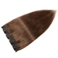 thumbnail image 3 of Extensions de Cheveux Humains 100 % Remy 3/4 Tête Complète à Clip Soyeuses Droites, 3 of 6