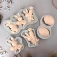 thumbnail image 2 of 2pcs Holiday silicone for Mold DIY chocolate cake baking tool clay drop for Mold, 2 of 8