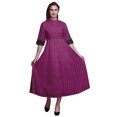 thumbnail image 1 of Bimba Robe Chemise Décontractée Géométrique pour Femmes Imprimée Mi-Mollet Robe de Soirée-TTG, 1 of 5