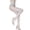 White, variant on Aocisk Women's Transparent Sheer Silk Pantyhose Tights Stretchable Soft Nylon Blend Seamless Design Everyday Black A
