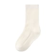 thumbnail image 1 of Soccer Socks Girls Children's Socks Boys Middle Tube Socks Solid Colour Socks Ruffle Socks Girls White L, 1 of 2