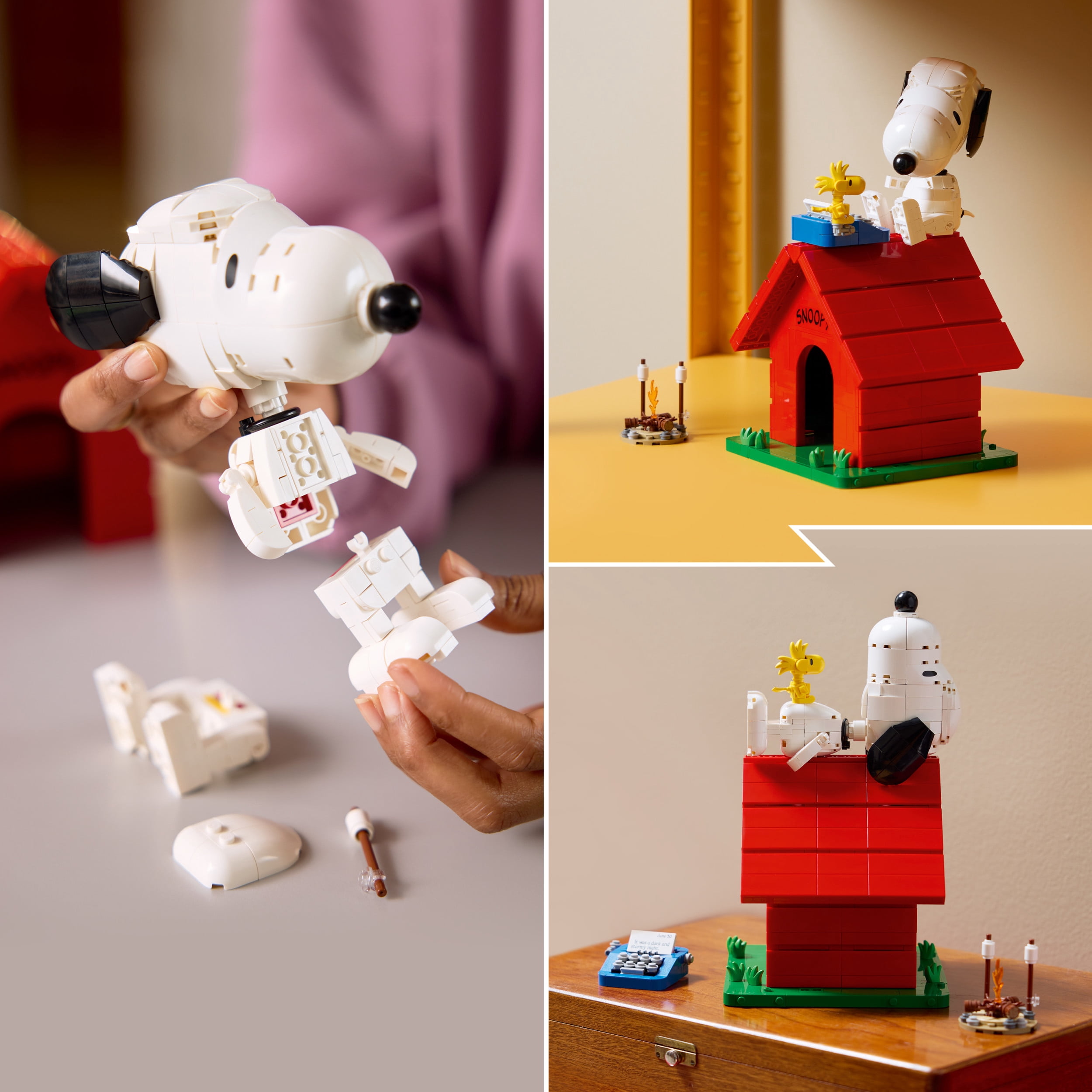 LEGO Ideas Peanuts : La niche de Snoopy, Ensemble 21368