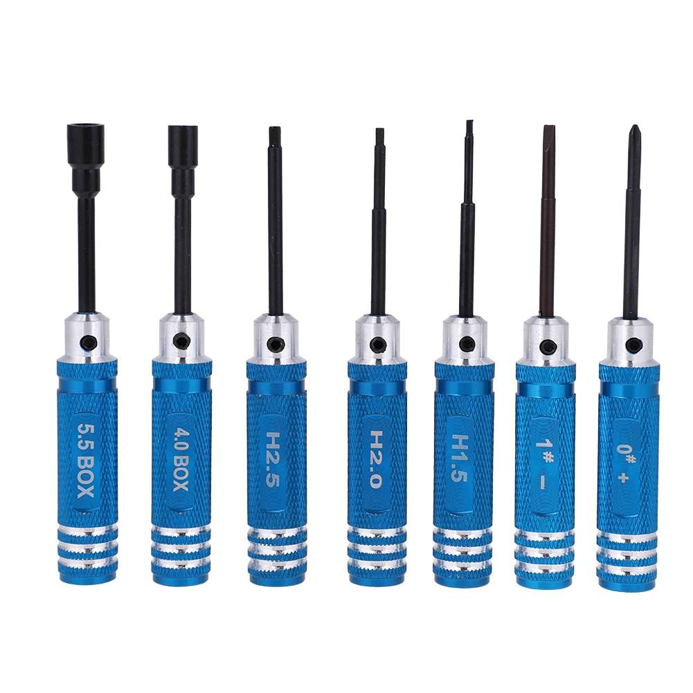 Haofy Ensemble de Tournevis 7 Pcs pour Voiture RC