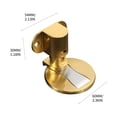 thumbnail image 3 of Vaidha Ventouse de Sol en Acier Inoxydable 304, Ventouse Réglable pour Porte Invisible Résistante au Sol, 3 of 3
